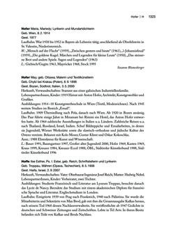 Bild der Seite - 1323 - in biografiA. - Lexikon österreichischer Frauen, Band 1, A – H