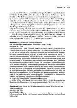 Bild der Seite - 1337 - in biografiA. - Lexikon österreichischer Frauen, Band 1, A – H