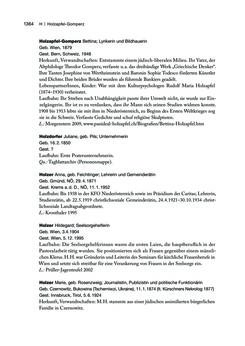 Image of the Page - 1364 - in biografiA. - Lexikon österreichischer Frauen, Volume 1, A – H