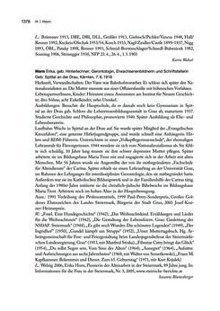 Image of the Page - 1378 - in biografiA. - Lexikon österreichischer Frauen, Volume 1, A – H