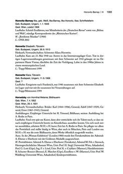 Image of the Page - 1383 - in biografiA. - Lexikon österreichischer Frauen, Volume 1, A – H