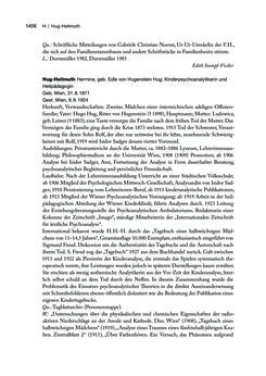 Image of the Page - 1406 - in biografiA. - Lexikon österreichischer Frauen, Volume 1, A – H