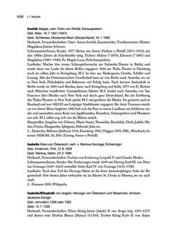 Bild der Seite - 1431 - in biografiA. - Lexikon österreichischer Frauen, Band 2, I – O