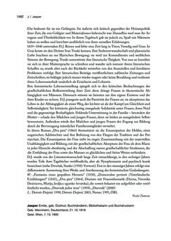 Image of the Page - 1483 - in biografiA. - Lexikon österreichischer Frauen, Volume 2, I – O