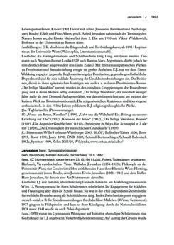 Image of the Page - 1494 - in biografiA. - Lexikon österreichischer Frauen, Volume 2, I – O