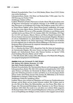 Bild der Seite - 1501 - in biografiA. - Lexikon österreichischer Frauen, Band 2, I – O