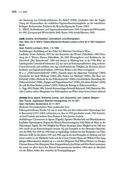 Image of the Page - 1529 - in biografiA. - Lexikon österreichischer Frauen, Volume 2, I – O