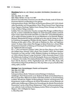 Image of the Page - 1635 - in biografiA. - Lexikon österreichischer Frauen, Volume 2, I – O