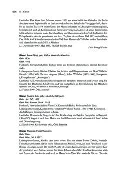 Bild der Seite - 1637 - in biografiA. - Lexikon österreichischer Frauen, Band 2, I – O