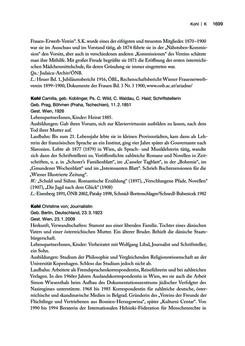 Bild der Seite - 1700 - in biografiA. - Lexikon österreichischer Frauen, Band 2, I – O