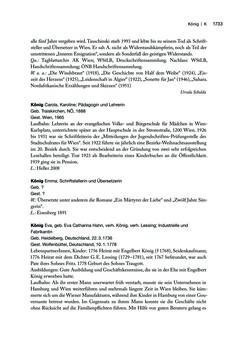 Image of the Page - 1734 - in biografiA. - Lexikon österreichischer Frauen, Volume 2, I – O