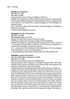 Bild der Seite - 1743 - in biografiA. - Lexikon österreichischer Frauen, Band 2, I – O