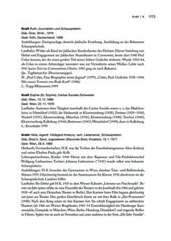 Image of the Page - 1774 - in biografiA. - Lexikon österreichischer Frauen, Volume 2, I – O