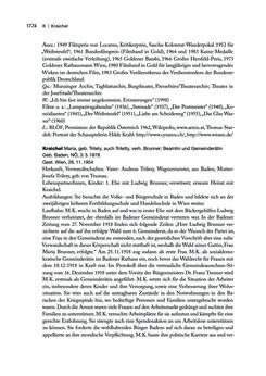 Image of the Page - 1775 - in biografiA. - Lexikon österreichischer Frauen, Volume 2, I – O
