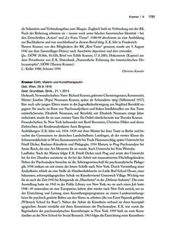 Bild der Seite - 1782 - in biografiA. - Lexikon österreichischer Frauen, Band 2, I – O