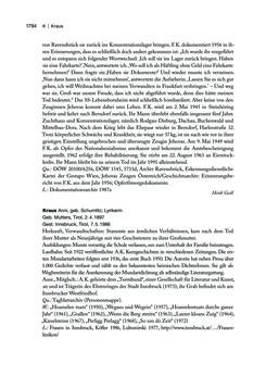 Image of the Page - 1795 - in biografiA. - Lexikon österreichischer Frauen, Volume 2, I – O