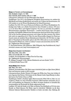 Image of the Page - 1800 - in biografiA. - Lexikon österreichischer Frauen, Volume 2, I – O