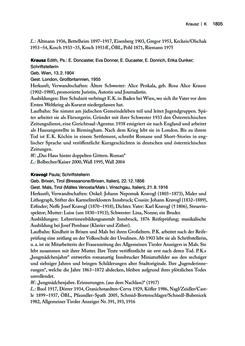 Bild der Seite - 1806 - in biografiA. - Lexikon österreichischer Frauen, Band 2, I – O