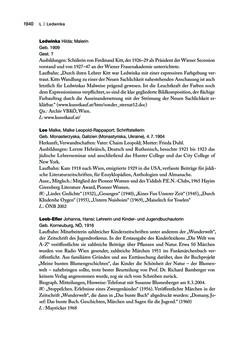 Image of the Page - 1941 - in biografiA. - Lexikon österreichischer Frauen, Volume 2, I – O