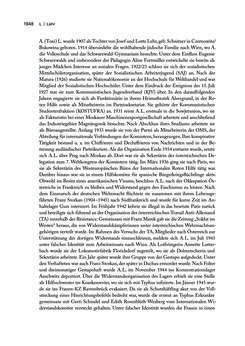 Image of the Page - 1949 - in biografiA. - Lexikon österreichischer Frauen, Volume 2, I – O
