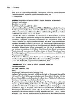 Bild der Seite - 2005 - in biografiA. - Lexikon österreichischer Frauen, Band 2, I – O