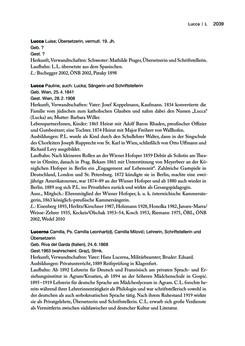 Image of the Page - 2040 - in biografiA. - Lexikon österreichischer Frauen, Volume 2, I – O