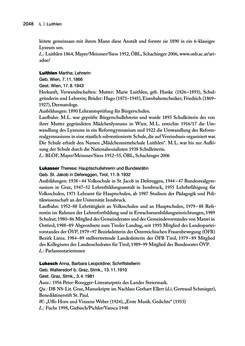 Image of the Page - 2049 - in biografiA. - Lexikon österreichischer Frauen, Volume 2, I – O