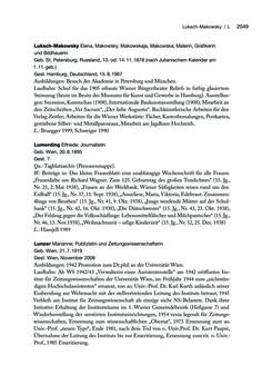 Image of the Page - 2050 - in biografiA. - Lexikon österreichischer Frauen, Volume 2, I – O