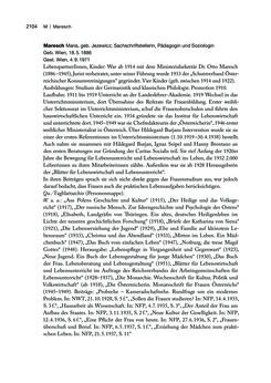 Image of the Page - 2105 - in biografiA. - Lexikon österreichischer Frauen, Volume 2, I – O