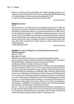 Image of the Page - 2125 - in biografiA. - Lexikon österreichischer Frauen, Volume 2, I – O
