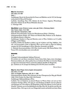 Bild der Seite - 2189 - in biografiA. - Lexikon österreichischer Frauen, Band 2, I – O