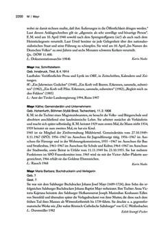 Image of the Page - 2201 - in biografiA. - Lexikon österreichischer Frauen, Volume 2, I – O