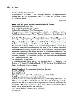 Image of the Page - 2213 - in biografiA. - Lexikon österreichischer Frauen, Volume 2, I – O
