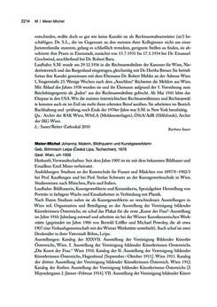 Image of the Page - 2215 - in biografiA. - Lexikon österreichischer Frauen, Volume 2, I – O