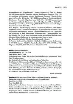 Image of the Page - 2216 - in biografiA. - Lexikon österreichischer Frauen, Volume 2, I – O