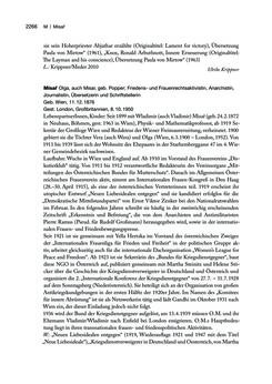 Bild der Seite - 2267 - in biografiA. - Lexikon österreichischer Frauen, Band 2, I – O