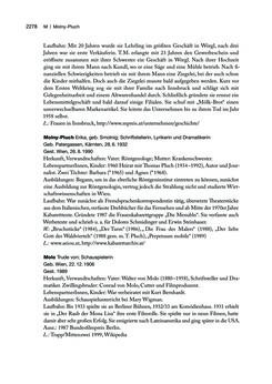 Image of the Page - 2279 - in biografiA. - Lexikon österreichischer Frauen, Volume 2, I – O