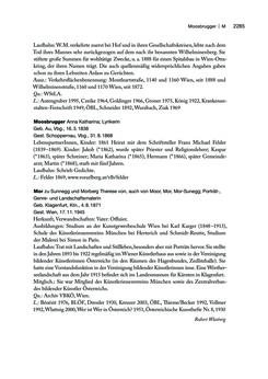 Image of the Page - 2286 - in biografiA. - Lexikon österreichischer Frauen, Volume 2, I – O