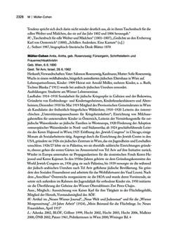 Image of the Page - 2329 - in biografiA. - Lexikon österreichischer Frauen, Volume 2, I – O