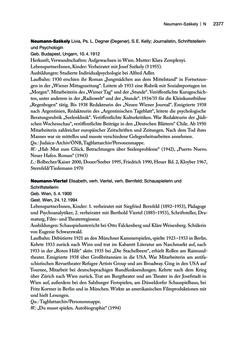 Image of the Page - 2378 - in biografiA. - Lexikon österreichischer Frauen, Volume 2, I – O