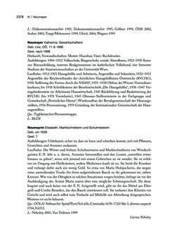 Image of the Page - 2379 - in biografiA. - Lexikon österreichischer Frauen, Volume 2, I – O