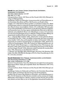 Image of the Page - 2380 - in biografiA. - Lexikon österreichischer Frauen, Volume 2, I – O