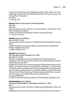 Image of the Page - 2382 - in biografiA. - Lexikon österreichischer Frauen, Volume 2, I – O