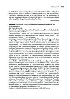 Image of the Page - 2400 - in biografiA. - Lexikon österreichischer Frauen, Volume 2, I – O