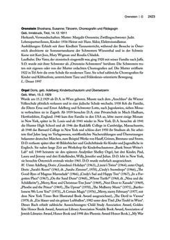 Image of the Page - 2424 - in biografiA. - Lexikon österreichischer Frauen, Volume 2, I – O