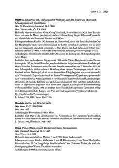 Image of the Page - 2426 - in biografiA. - Lexikon österreichischer Frauen, Volume 2, I – O