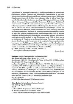 Image of the Page - 2429 - in biografiA. - Lexikon österreichischer Frauen, Volume 2, I – O