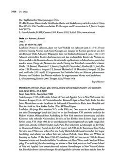 Image of the Page - 2437 - in biografiA. - Lexikon österreichischer Frauen, Volume 2, I – O