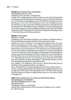 Image of the Page - 2446 - in biografiA. - Lexikon österreichischer Frauen, Volume 3, P – Z