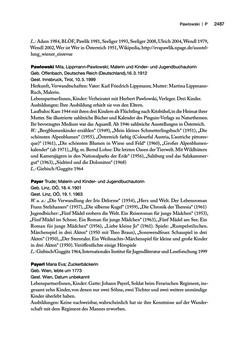 Bild der Seite - 2487 - in biografiA. - Lexikon österreichischer Frauen, Band 3, P – Z